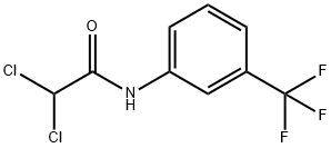 2,2-二氯-N-[3-(三氟甲基)苯基]乙酰胺 结构式
