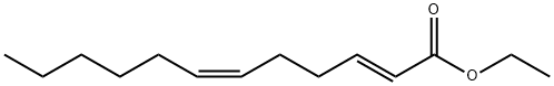 ethyl (2E,6Z)-dodeca-2,6-dienoate 结构式