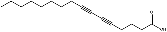 5,7-十六碳二炔酸 结构式