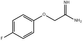 2-(4-氟苯氧基)乙酰亚胺 结构式
