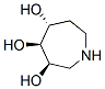1H-Azepine-3,4,5-triol, hexahydro-, (3R,4S,5R)- (9CI) 结构式