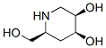 3,4-Piperidinediol, 6-(hydroxymethyl)-, (3R,4S,6S)- (9CI) 结构式