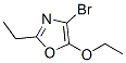Oxazole, 4-bromo-5-ethoxy-2-ethyl- (9CI) 结构式