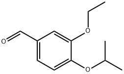 3-乙氧基-4-丙-2-氧基-苯甲醛 结构式