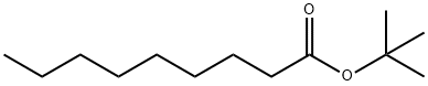 壬酸叔本酯 结构式