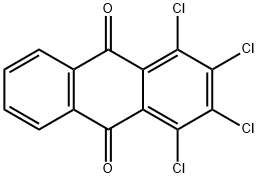 1,4,5,8-四氯蒽醌 结构式