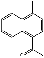 4-甲基-1-萘乙酮 结构式