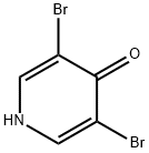 3,5-二溴吡啶-4(1H)-酮 结构式
