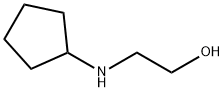 2-环戊基氨基乙醇 结构式