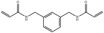 间二甲苯二丙烯酰胺 结构式