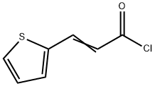 (E)-3-(2-噻吩)丙烯酰氯 结构式