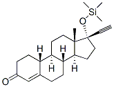 (17R)-17-(Trimethylsiloxy)-19-norpregn-4-en-20-yn-3-one 结构式