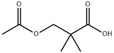 3-乙酰氧基-2,2-二甲基丙酸 结构式