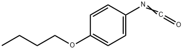 4-正丁氧基苯酚异氰酸酯 结构式