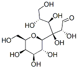 3-O-(B-D吡喃半乳糖基)-D-吡喃葡萄糖 结构式