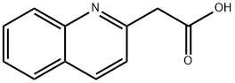 2-喹啉乙酸 结构式