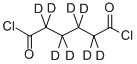 己二酰氯-D8 结构式