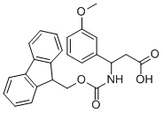 3-N-FMOC-3-(3-METHOXYPHENYL)PROPIONIC ACID 结构式