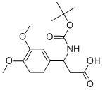 3-((tert-Butoxycarbonyl)amino)-3-(3,4-dimethoxyphenyl)propanoicacid