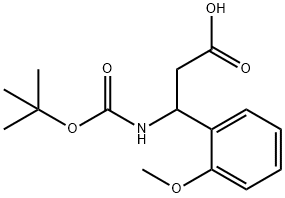 3-((tert-Butoxycarbonyl)amino)-3-(2-methoxyphenyl)propanoicacid