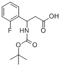 3-(BOC-氨基)-3-(2-氟苯基)丙酸