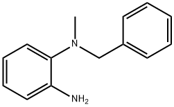 N1-苯甲基-N1-甲基苯-1,2-二胺 结构式