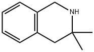 3,3-二甲基-1,2,3,4-四氢异喹啉 结构式