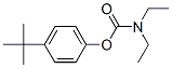 (4-tert-butylphenyl) N,N-diethylcarbamate 结构式