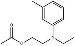 N-乙基-N-乙酰氧乙基间甲苯胺 结构式