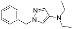 1-Benzyl-N,N-diethyl-1H-pyrazol-4-amine 结构式