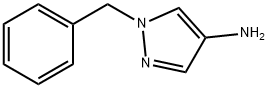 4-氨基-1-苄基吡唑 结构式