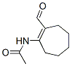 Acetamide,  N-(2-formyl-1-cyclohepten-1-yl)- 结构式