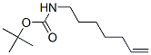 Carbamic acid, 6-heptenyl-, 1,1-dimethylethyl ester (9CI) 结构式