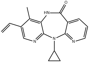 3-Ethenyl Nevirapine 结构式