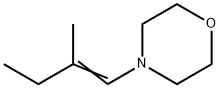 Morpholine,  4-(2-methyl-1-butenyl)-  (8CI,9CI) 结构式