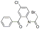N-(2-benzoyl-4-chlorophenyl)-2-bromo-N-methylacetamide 结构式