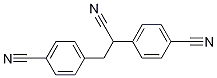 4 - 〔1 -氰基-2 - (4 -氰基苯基)乙基]苄腈 结构式