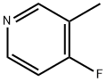 4-氟-3-甲基吡啶 结构式