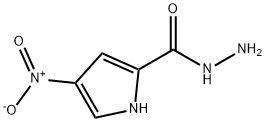 4-硝基-1H-吡咯-2-苯甲醛 结构式