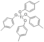 甲酚钛(IV) 结构式