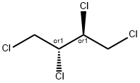 1,2,3,4-四氯丁烷(MESO) 结构式