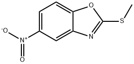 2-(甲巯基)-5-硝基苯并[D]恶唑 结构式