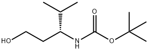 Carbamic acid, [(1R)-1-(2-hydroxyethyl)-2-methylpropyl]-, 1,1-dimethylethyl 结构式