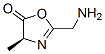 5(4H)-Oxazolone,2-(aminomethyl)-4-methyl-,(4S)-(9CI) 结构式