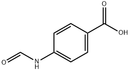 4-甲酰胺基苯甲酸 结构式