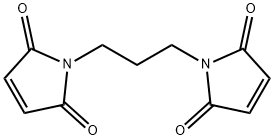 1,3-BIS(MALEIMIDE)PROPANE 结构式