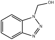 1H-苯并三唑-1-甲醇 结构式