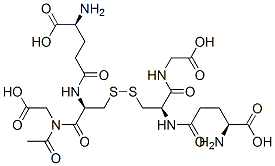 N-acetylglutathione 结构式