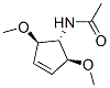 Acetamide, N-[(1alpha,2beta,5beta)-2,5-dimethoxy-3-cyclopenten-1-yl]- (9CI) 结构式