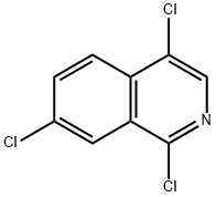1,4,7-三氯异喹啉 结构式